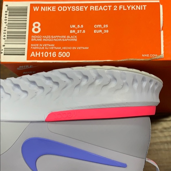 W NIKE ODYSSEY REACT 2 FLYKNIT - Picture 16 of 16